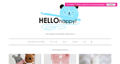 Desktop Screenshot of hellohappy.net